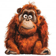 Nažehlovačka Orangutan