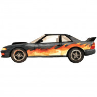 Nažehlovačka Auto drift černé