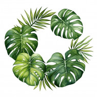 Nažehlovačka Kruh Monstera