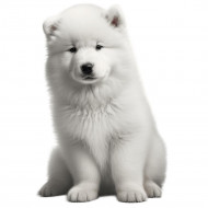 Nažehlovačka Samojed štěně