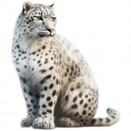 Nažehlovačka Leopard sněžný