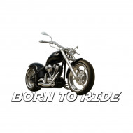 Nažehlovačka Born to ride II.