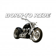 Nažehlovačka Born to ride