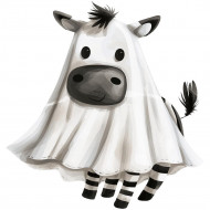 Nažehlovačka Duch zebra