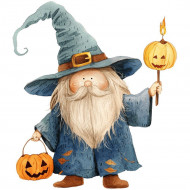 Nažehlovačka Čaroděj Halloween