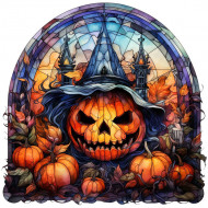 Nažehlovačka Vitráž Halloween