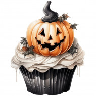 Nažehlovačka Muffin halloween