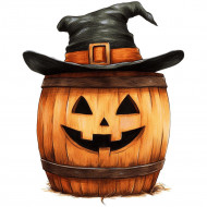 Nažehlovačka Sud Halloween