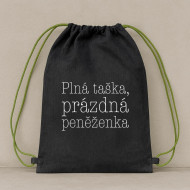 Vak na ramena Plná taška, prázdná peněženka II.