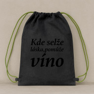 Vak na ramena Kde selže láska, pomůže víno