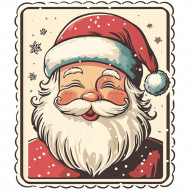 Nažehlovačka Známka Santa