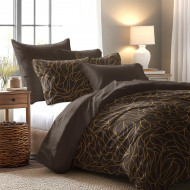 Povlečení Elegance hnědá