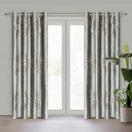 Závěs LISTIA stříbrný