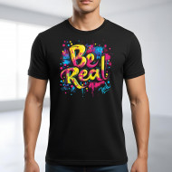 Tričko černé SKUTEČNÝ color