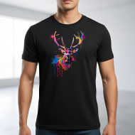 Tričko černé JELEN color