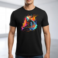 Tričko černé GHOST DEVIL color I.