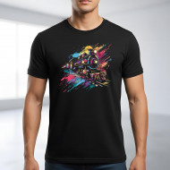 Tričko černé MAŠINKA color I.