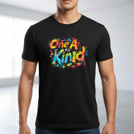 Tričko černé ONE OF A KIND color II.