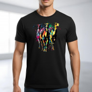 Tričko černé VELBLOUDI color II.