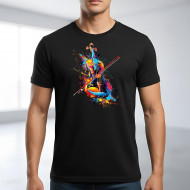 Tričko černé HOUSLE color