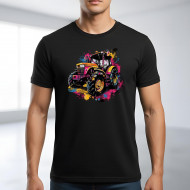 Tričko černé Traktor color II.