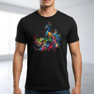 Tričko černé PÁV color I.