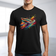 Tričko černé ČLUN color