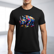 Tričko černé NOSOROŽEC color I.