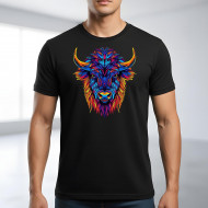 Tričko černé ZUBR color