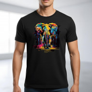 Tričko černé SLON color II.