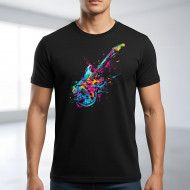 Tričko černé KYTARA color