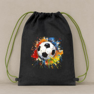 Vak na ramena černý Fotbalový míč