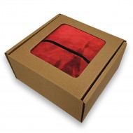 Rychleschnoucí osuška červená v krabičce