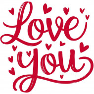 Nažehlovačka Love srdce