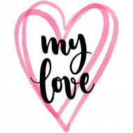 Nažehlovačka My love