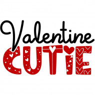 Nažehlovačka Valentine cutie