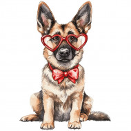 Nažehlovačka Německý ovčák miláček