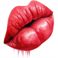 Nažehlovačka Červené rty