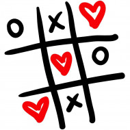 Nažehlovačka Piškvorky srdíčka