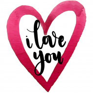 Nažehlovačka I love you more than wifi