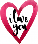 Nažehlovačka I love you