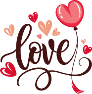 Nažehlovačka Love a balónek