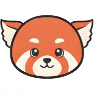 Nažehlovačka Panda červená