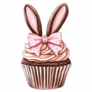 Nažehlovačka Velikonoční cupcake