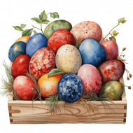 Nažehlovačka Kraslice v bedýnce 4