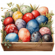 Nažehlovačka Kraslice v bedýnce 3