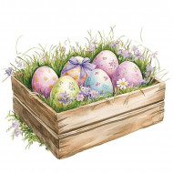 Nažehlovačka Kraslice v bedýnce 1