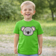 Dětské tričko zelené Koala
