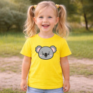 Dětské tričko žluté Koala