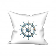 Povlak na polštářek Námořnické kormidlo